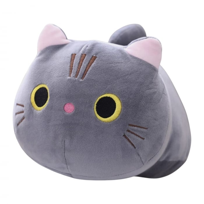 Jucarie de plus Pisica Gri Smokey 25 cm copii [1]