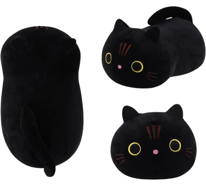 Jucarie de plus Pisica Neagra Luna 25 cm copii [8]