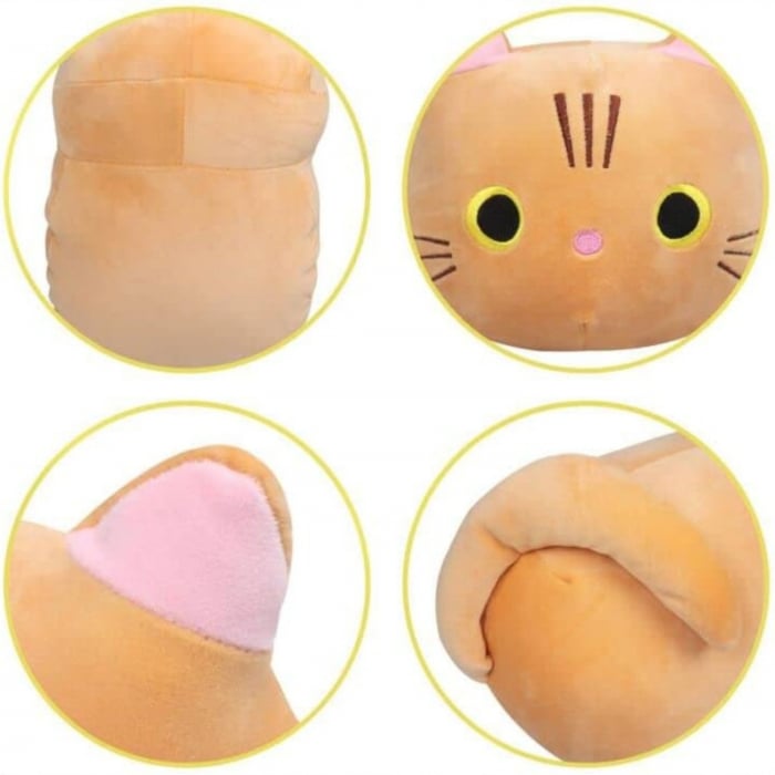 Jucarie de plus Pisica Portocalie Mimi 25 cm copii [3]