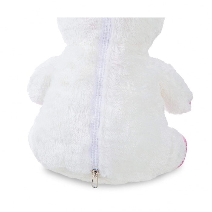 Jucarie de plus, Unicornul Magic, Alb/Roz, 30 cm [8]