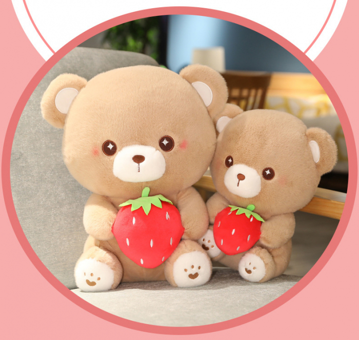 Jucarie de plus, Ursuletul Berry, Maro, 30 cm [5]