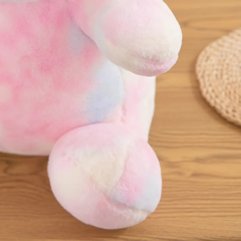 Jucarie de plus, Ursuletul Colorici, Roz, 35 cm [4]