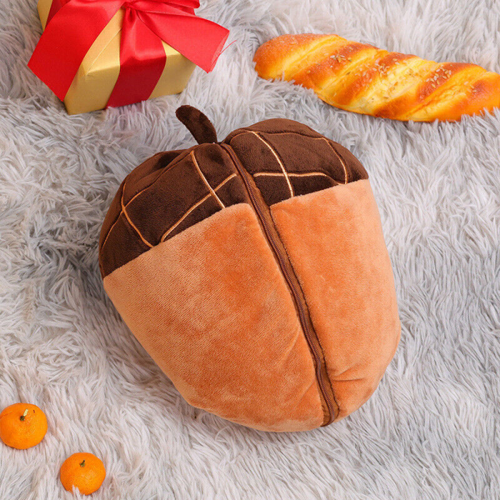 Jucarie de plus, Veverita Vesela, Maro, 25 cm [6]