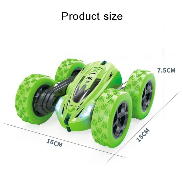 Masina cu telecomanda RC Stunt Car, cascadorii 360°, rotire fata-verso, roti anti-soc, 4x4 [4]