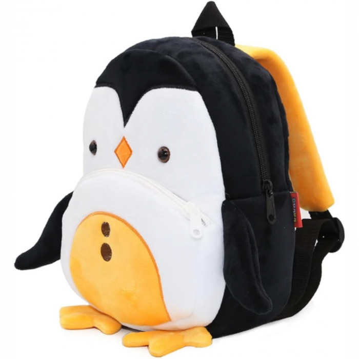 Rucsac de plus Pinguin Pingu 26 cm copii [5]
