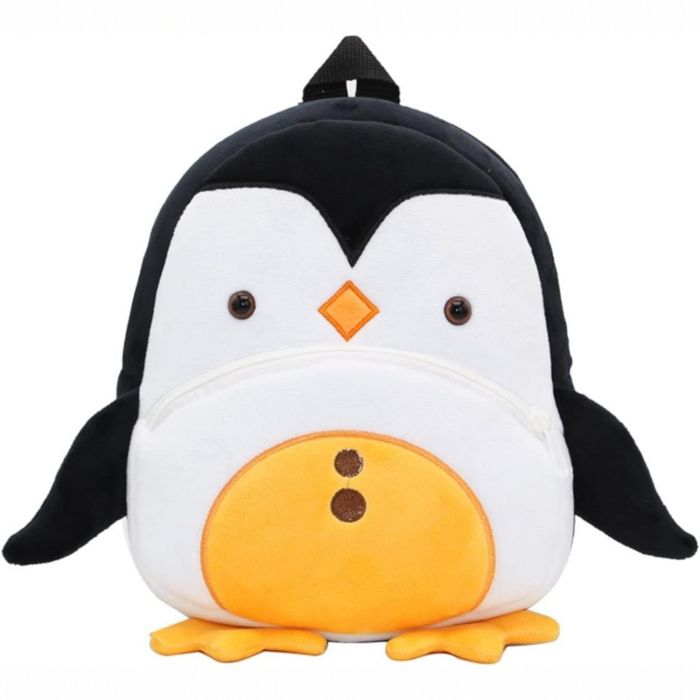Rucsac de plus Pinguin Pingu 26 cm copii [8]