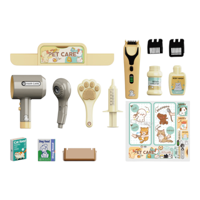 Set jucarie Pet Shop, magazin de animale cu figurine si accesorii, joc de rol educativ pentru copii, multicolor, 3+ ani [5]