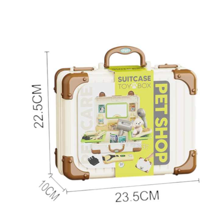 Set jucarie Pet Shop, magazin de animale cu figurine si accesorii, joc de rol educativ pentru copii, multicolor, 3+ ani [6]