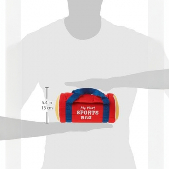 Set Jucarii Sportive din Plus – Geanta cu 4 Mingi Moi pentru Bebelusi si Copii Mici ⚽ [8]