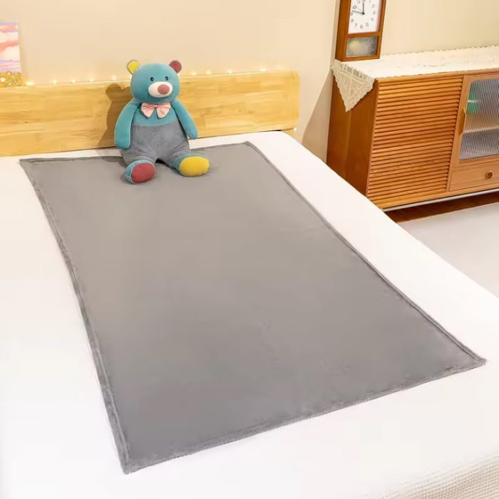 Jucarie de plus, Ursuletul Costumat, Bleu, 35 cm [4]