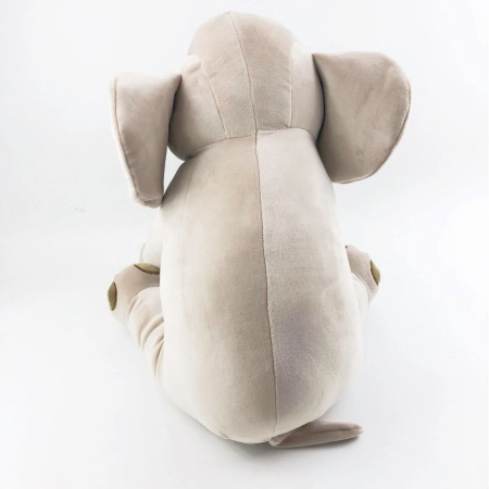 Jucarie de plus, Elefantul Cicilino, Gri, 35 cm [3]