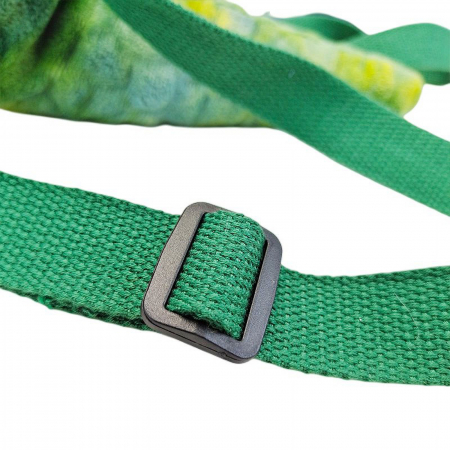 Jucarie de plus 2 in 1, Rucsac Dinozaur T-Rex, Verde [6]