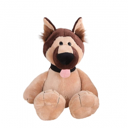 Jucarii de plus - Jucarie de plus, Cainele Bruno, Maro, 30 cm