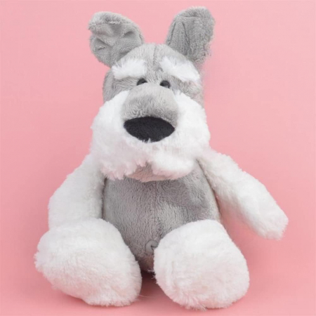 Jucarie de plus, Cainele Dusty, Gri, 30 cm [2]