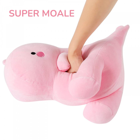 Jucarie de plus Dinozaur Roz Pinka 30 cm copii [5]