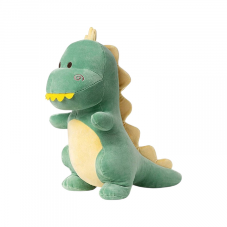 Jucarii de plus - Jucarie de plus Dinozaur Verde Dino Max 30 cm copii