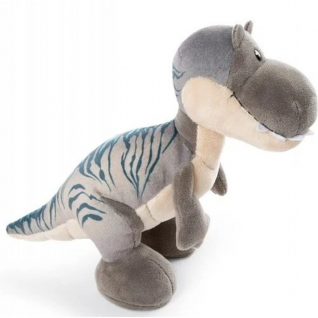 Jucarie de plus, Dinozaurul Rexie, Gri, 30 cm [1]