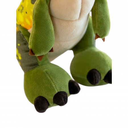 Jucarie de plus, Dinozaurul Rexie, Verde, 30 cm [3]
