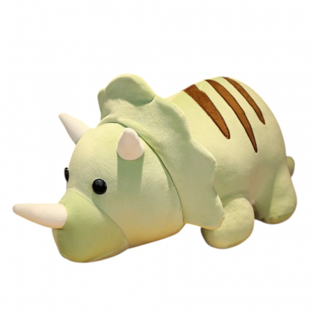 Jucarii de plus - Jucarie de plus Dinozaur Verde Zaki 32 cm copii