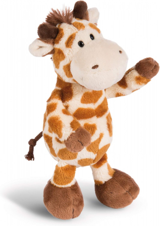 Jucarii de plus - Jucarie de plus, Girafa Tilly, Rosu, 30 cm