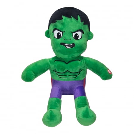 Jucarii de plus - Jucarie de plus, Hulk Marvel, cu sunet, 40 cm