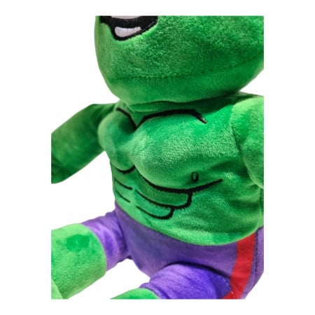Jucarie de plus, Hulk Marvel, cu sunet, 40 cm [4]