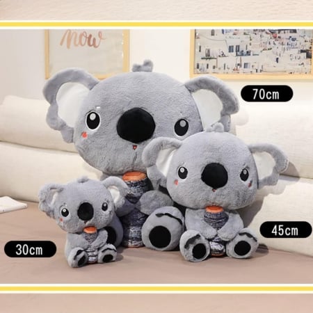 Jucarie de plus Koala Gri Koko 30 cm copii [4]