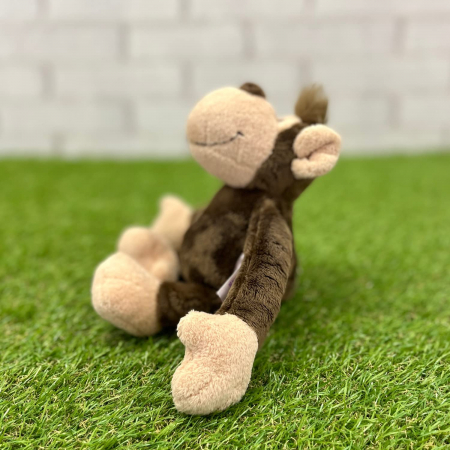 Jucarie de plus, Maimutica Kiki, Maro, 30 cm [4]