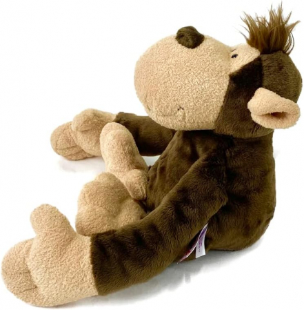 Jucarie de plus, Maimutica Kiki, Maro, 30 cm [2]