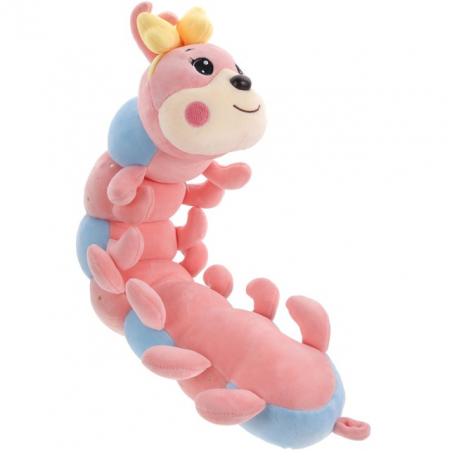 Jucarie de plus, Omida Cozy, Roz/Bleu, 100 cm [5]