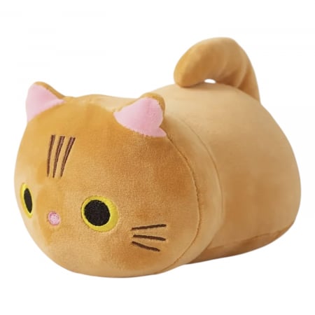 Jucarie de plus Pisica Portocalie Mimi 25 cm copii [3]