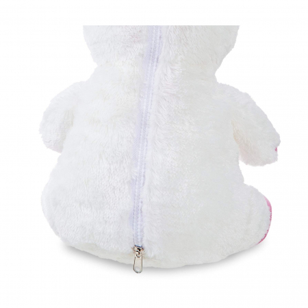 Jucarie de plus, Unicornul Magic, Alb/Roz, 30 cm [7]