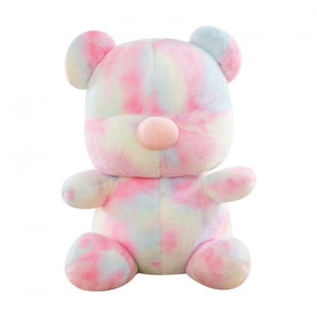 Jucarii de plus - Jucarie de plus, Ursuletul Colorici, Roz, 35 cm