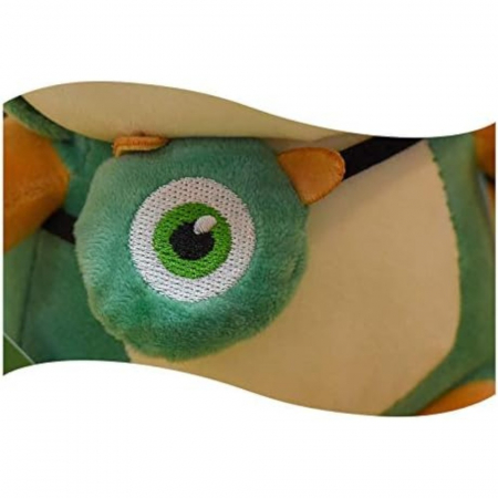 Jucarie de plus, Veverita Dino, Verde, 25 cm [4]