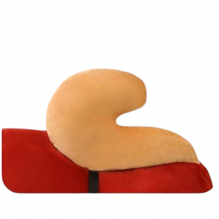 Jucarie de plus, Veverita Ren, Rosu, 25 cm [5]