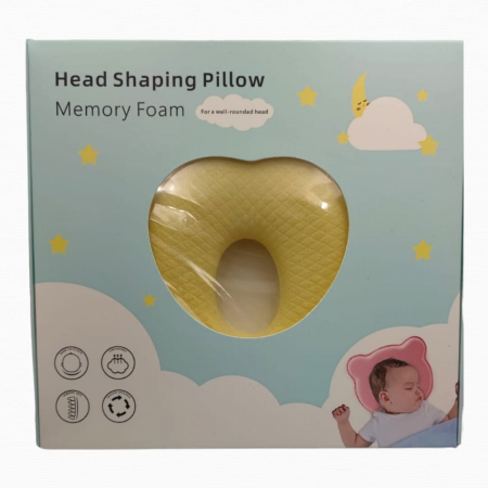 Perna bebelusi, anti plagiocefalie, 25cm, Galben [2]