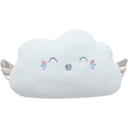 Perne Bebelusi - Perna de plus Nor Alb Pufi 56x30 cm copii