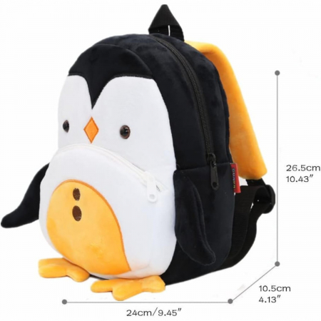 Rucsac de plus Pinguin Pingu 26 cm copii [1]