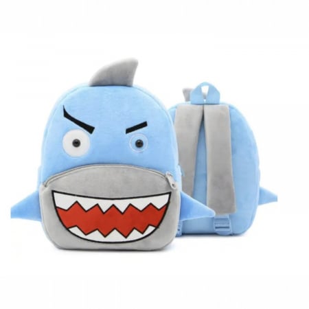 Rucsaci de plus - Rucsac de plus Rechin Albastru Sharko 26 cm copii