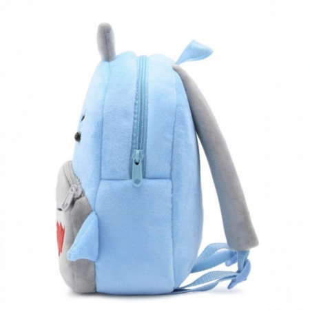Rucsac de plus Rechin Albastru Sharko 26 cm copii [1]