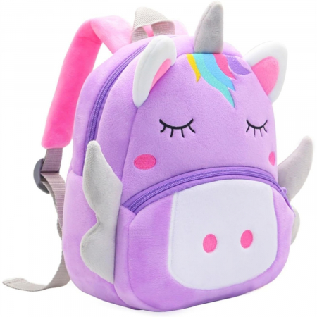 Rucsac de plus Unicorn Mov Lilacorn 26 cm fetite [2]