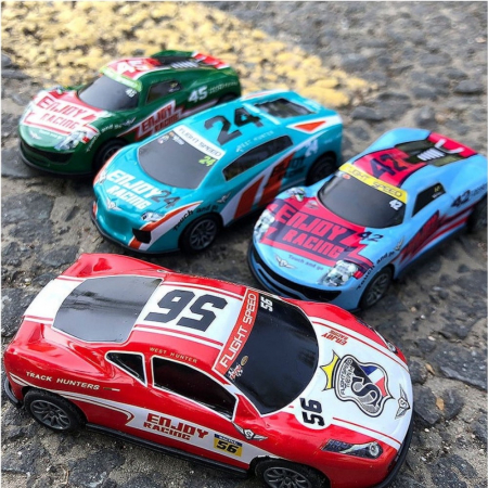 Set 10 Masinute Metalice Die-Cast pentru Copii, Scara 1:64, Modele Sport, Jucarii de Colectie, Cadou Baieti 3+ Ani [5]
