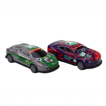 Set 10 Masinute Metalice Die-Cast pentru Copii, Scara 1:64, Modele Sport, Jucarii de Colectie, Cadou Baieti 3+ Ani [4]