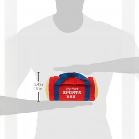 Set Jucarii Sportive din Plus – Geanta cu 4 Mingi Moi pentru Bebelusi si Copii Mici ⚽ [7]