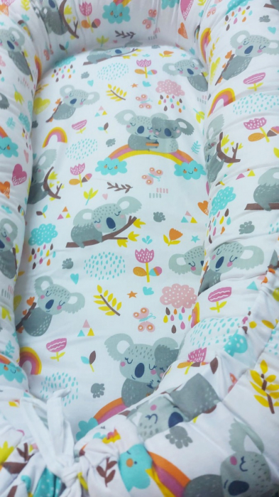 Baby nest din bumbac, Appekids, Koala [3]