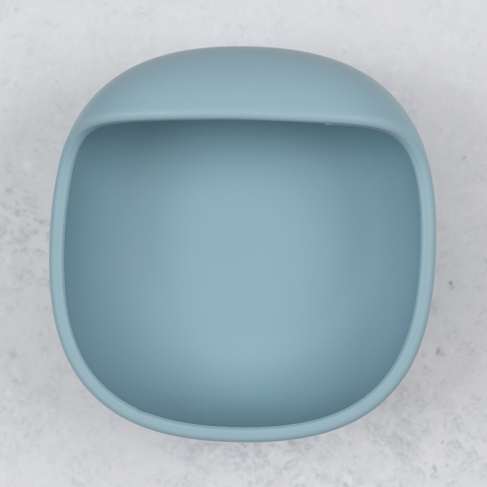 Bol din silicon cu ventuza, AppeKids, Classic - Aqua Blue [6]