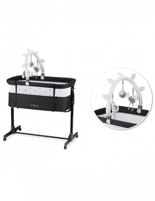 Co-sleeper MoMi, Revo - Black [5]