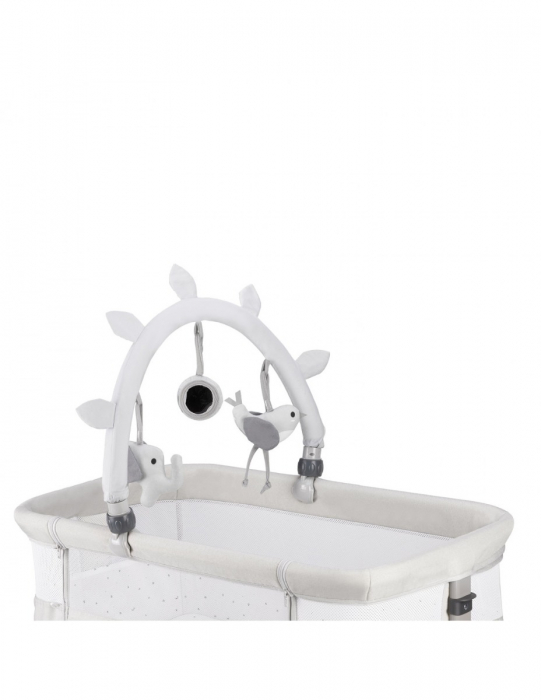 Co-sleeper MoMi, Revo - Light Grey [5]