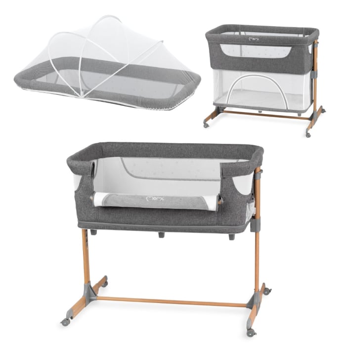 Co-sleeper Momi, Smart Bed 4 in 1 - Grey [2]