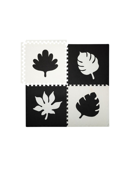 Covoras de joaca puzzle 120x120 cm Momi, Feli - Black [4]